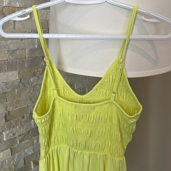 Bright yellow spaghetti strap dress NEW - Picture 4 of 6